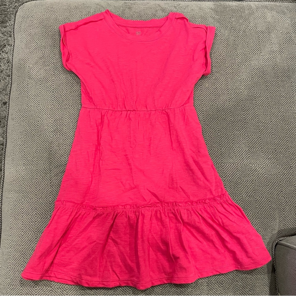 NWT Gap Hot Pink Short Sleeve Dress XS